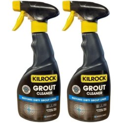 Kilrock Grout Cleaner Spray 500ml Restores Dirty Tile Grout Lines
