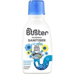 Buster Eucalyptus Foaming Sanitizer Granules Kills Germs and Bad Smells 300g