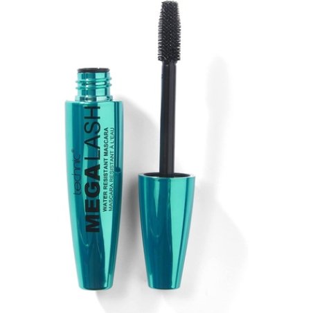 Technic Mega Lash Water Resistant Mascara Vegan Ultra Black Lash Building Formula 12ml