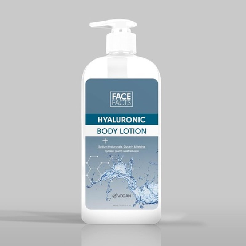 Face Facts Hyaluronic Body Lotion Moisturize and Plump 400ml