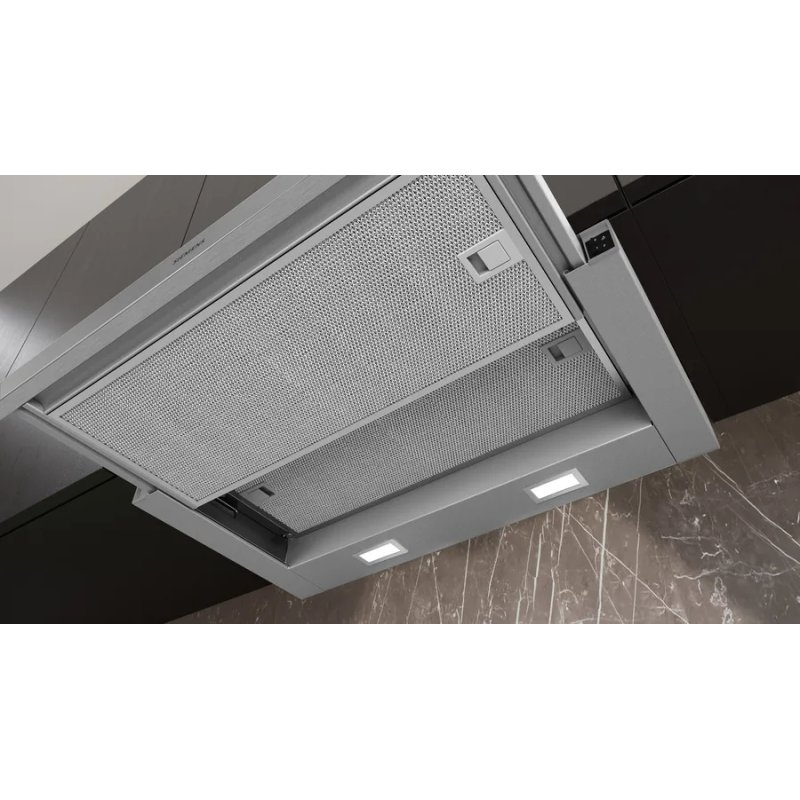 Siemens iQ100 LI63LB526 cooker hood Built-in Silver C 351 m³/h