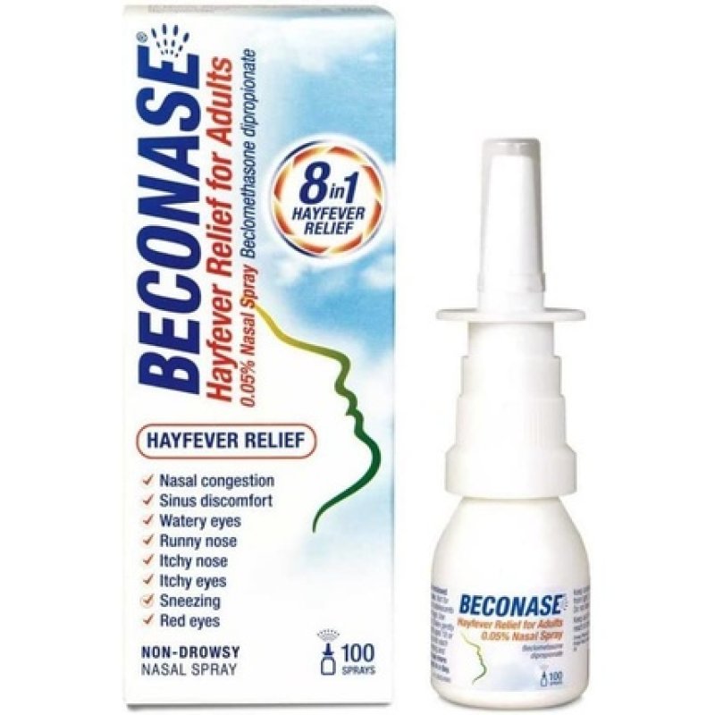 Hayfever Relief Nasal Spray for Adults 100 Sprays