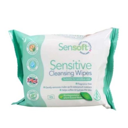 Sensoft Sensitive Cleansing Skincare Wipes