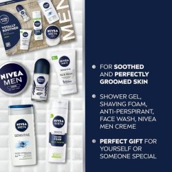 Nivea Men Totally Soothed Gift Set 5 Products - Men's Skincare