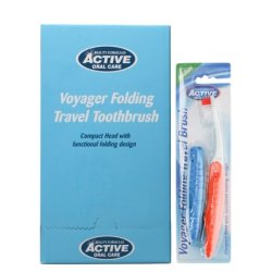 Beauty Formulas Active Toothbrush Travel Folding 2s Cdu 12
