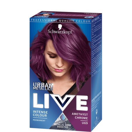 Schwarzkopf Urban Metallics U69 hair colour Purple 60 ml