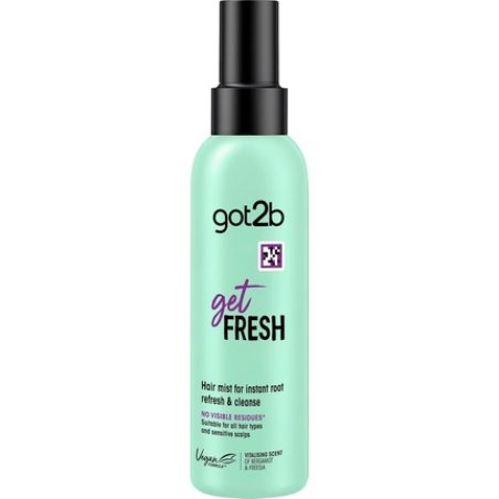 Got2b Getfresh Dry Shampoo Hair Mist 150ml for Instant Root Refresh & Cleanse