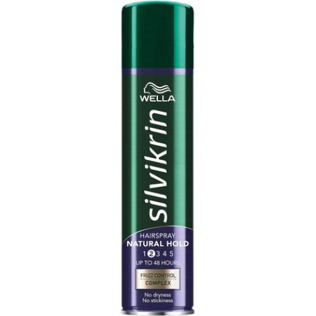 Wella Silvikrin Natural Hold Hairspray 400ml Unscented