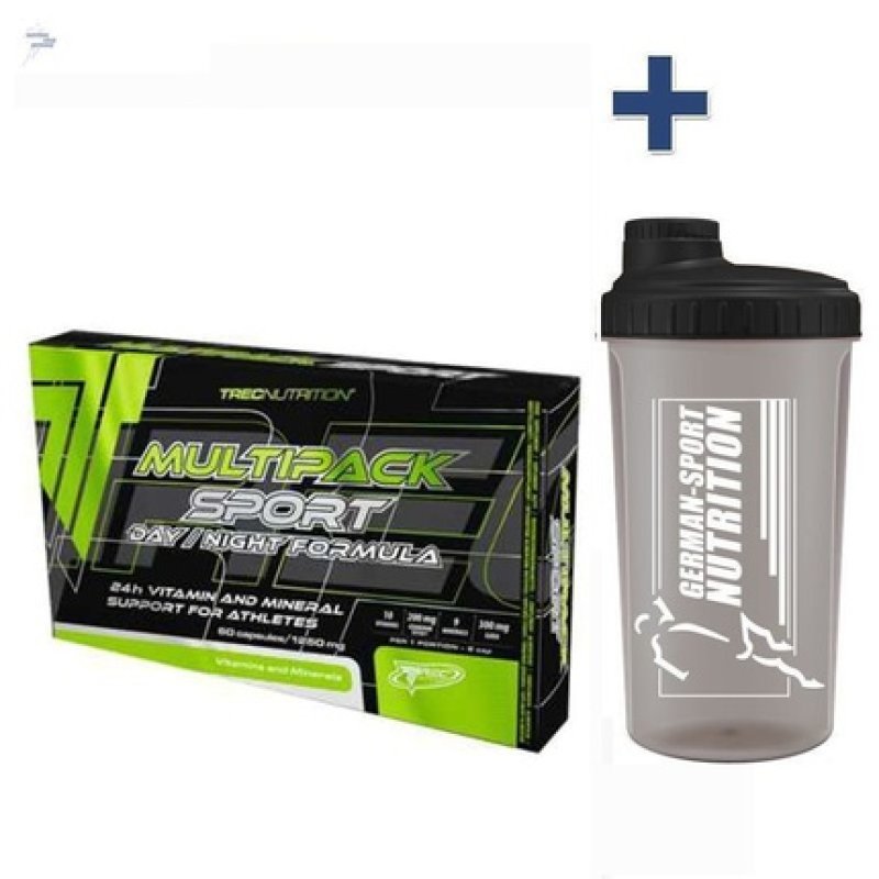 Sport Multivitamin Mineral Multipack with Ginseng, Zinc, Coenzyme Q10 - 60 Capsules