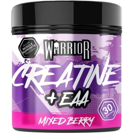 Warrior Creatine Monohydrate Plus EAA 30 Servings for Muscle Recovery & Support