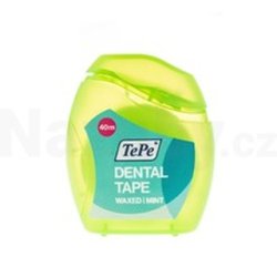 Tepe Dental Tape Waxed Mint 40 M Dental Floss