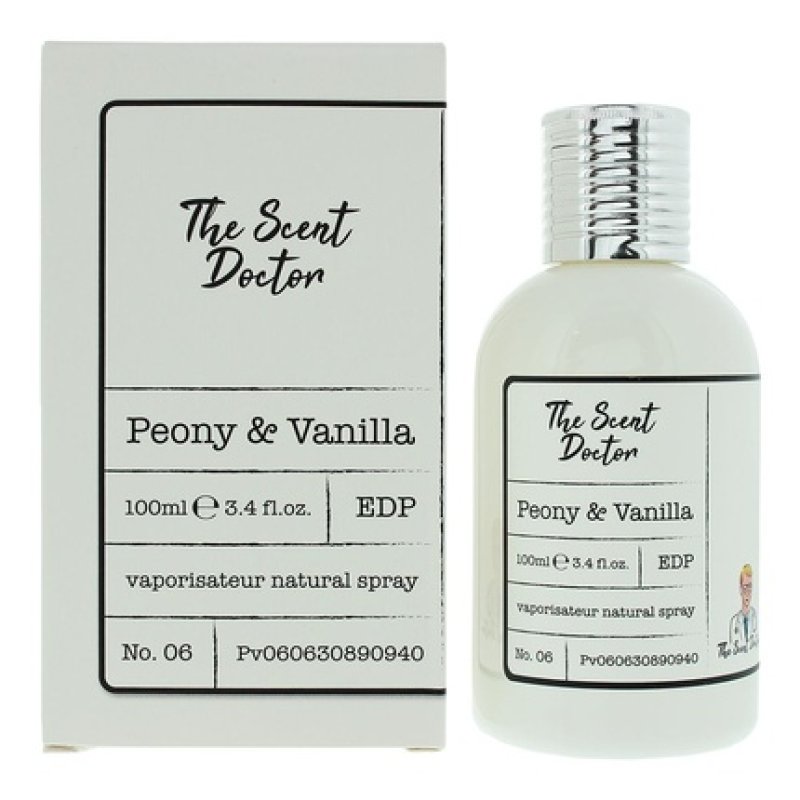 The Scent Doctor Peony Vanilla Eau De Parfum 100ml Women Spray