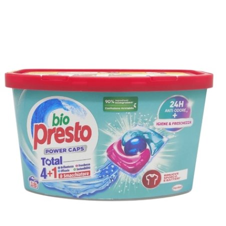 Bio Presto Power Caps X 18 Hygiene & Freshness