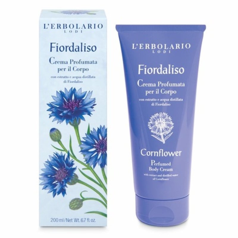 L'Erbolario Perfumed Body Lotion Cornflower 200ml