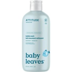 Attitude Bubble Bath and Body Wash for Baby EWG Verified Dermatologically