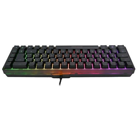 Deltaco Gaming Tastatur DK240 mini 60% USB, RGB black