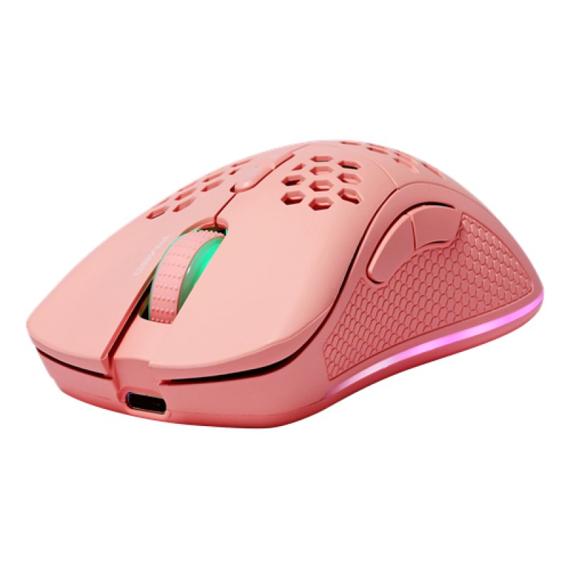 Deltaco Gaming GAM-120-P souris Droitier RF Wireless USB Type-C Laser 4800 DPI