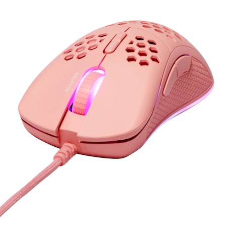Deltaco Gaming GAM-108-P souris Droitier USB Type-A Optique 6400 DPI