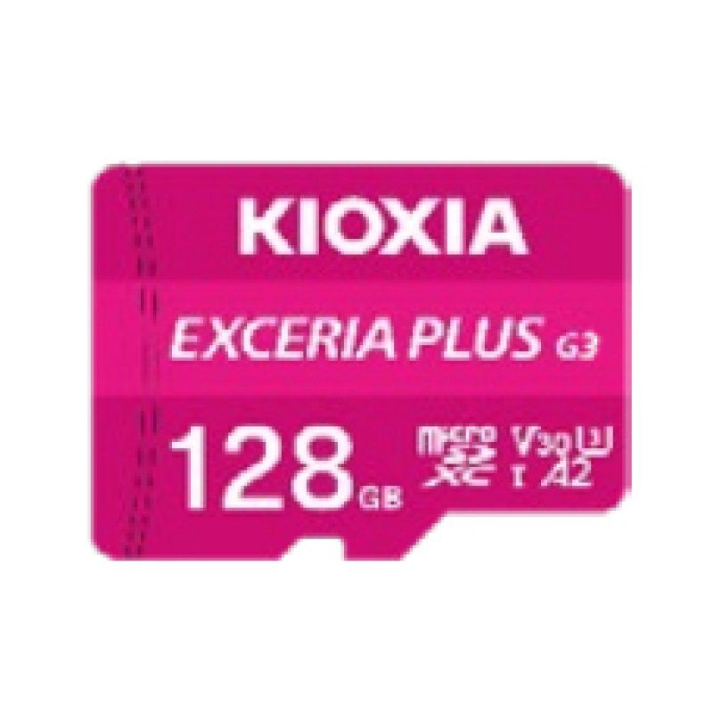 Kioxia EXCERIA PLUS G3 128 Go MicroSDXC UHS-I Classe 10