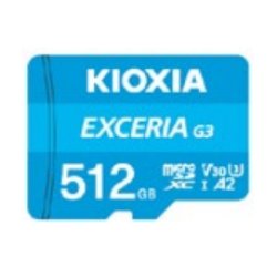 Kioxia EXCERIA G3 512 Go MicroSDXC UHS-I Classe 10