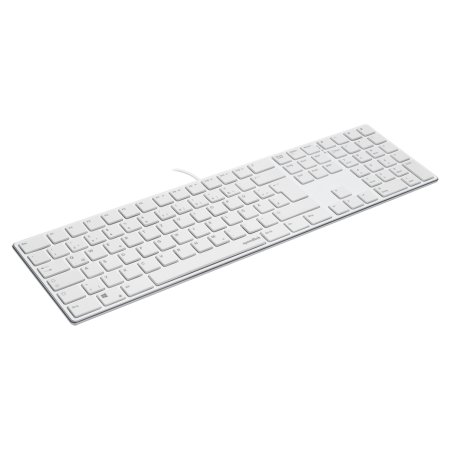 Speedlink Tastatur RIVA Slim Metal Scissor. weiss retail