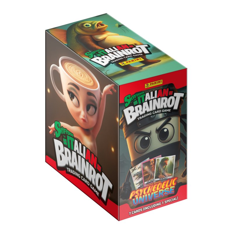 Italian Brainrot Trading Cards Flow Packs Display (24)