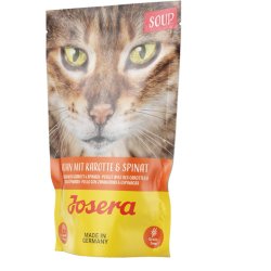 JOSERA Chicken soup with carrots and spinach - wet cat food - 70 g