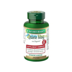 Nature's Bounty Quiete Mag Magnesium Supplement For Fatigue - 100 Tablets