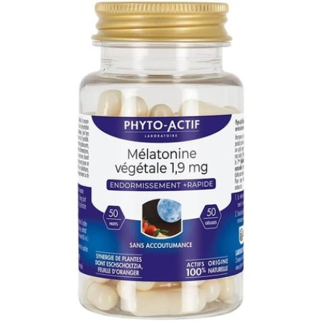 Phytoactif Vegetable Melatonin Capsules for Fast Sleep