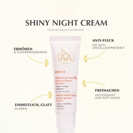 Taaj Night Radiance Cream Kerala Antidark Spot Skin Perfector