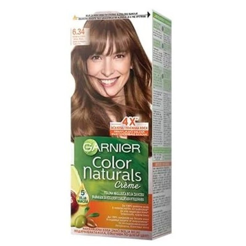 Garnier Color Naturals 634 Golden Copper Dark Blonde