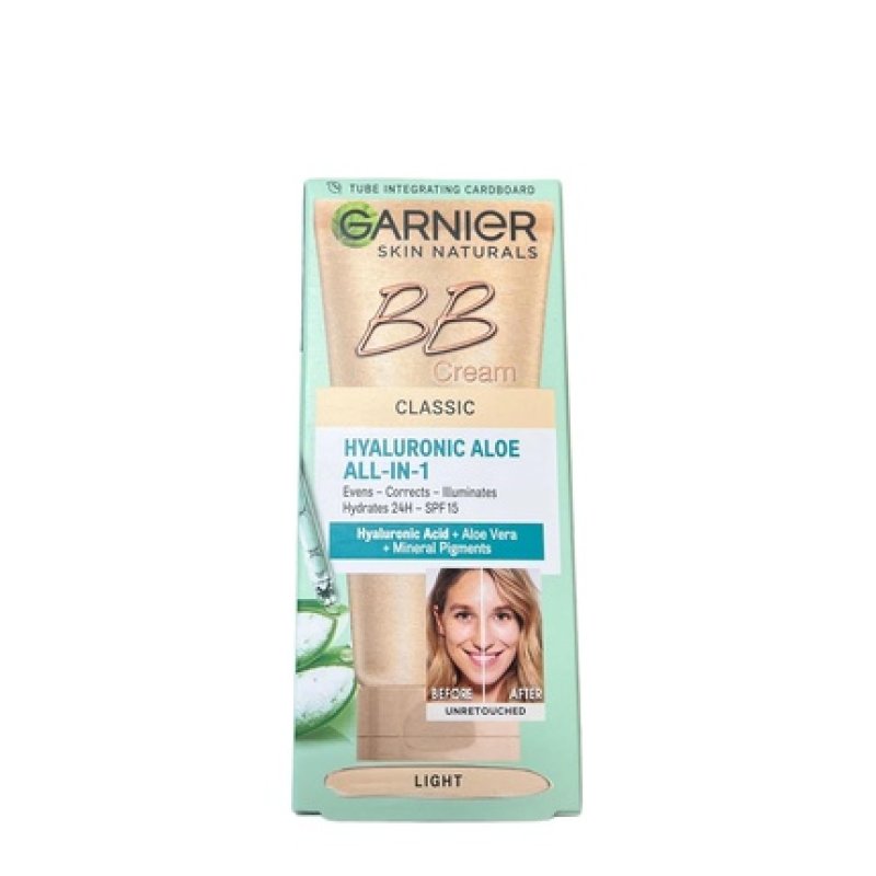 Garnier Skin Naturals Classic Hyaluronic Aloe All-in-One BB Light Cream 50ml