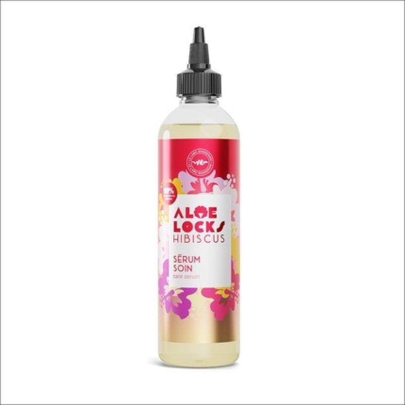 Aloe Locks Hibiscus Care Serum for Hairlocks, Braids & Protective Styles