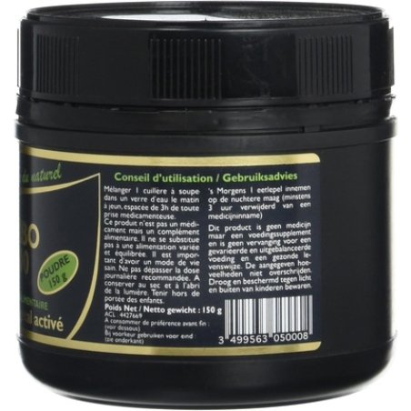Sfb Food Supplement Activated Charcoal Powder Organic 150g