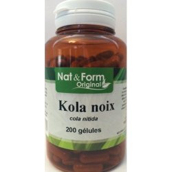 Nat Et Form Original Kola Nut Fat Burner 200 Capsules