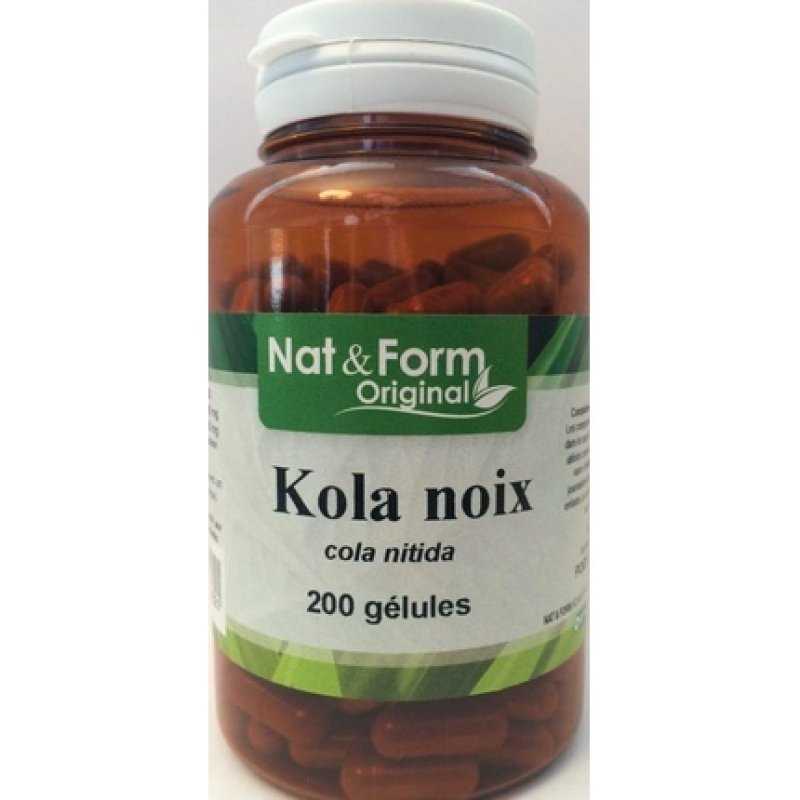 Nat Et Form Original Kola Nut Fat Burner 200 Capsules