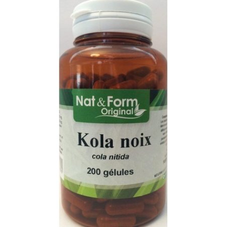 Nat Et Form Original Kola Nut Fat Burner 200 Capsules