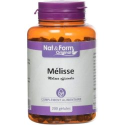 Lemon Balm Herbal Supplement 200 Capsules