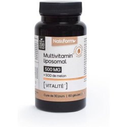 Nat&Form Multivitamin Liposomal 60 Vegetable Capsules