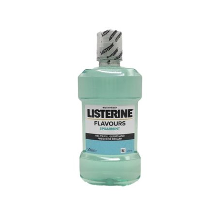 Listerine Mouthwash Spearmint 500 Ml