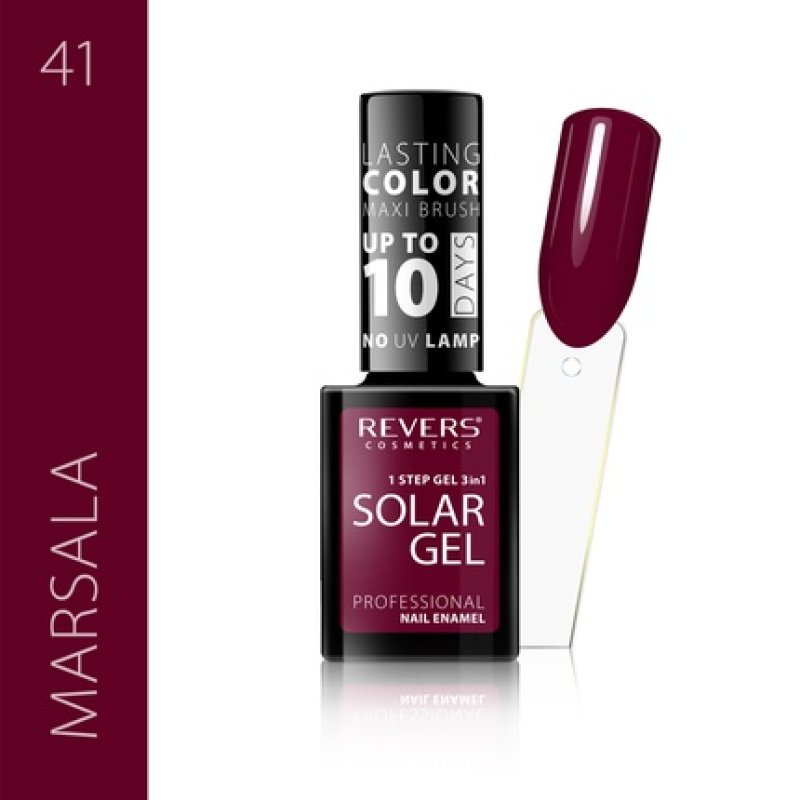 Revers Nail Polish Solar Gel No 41 High Shine Finish