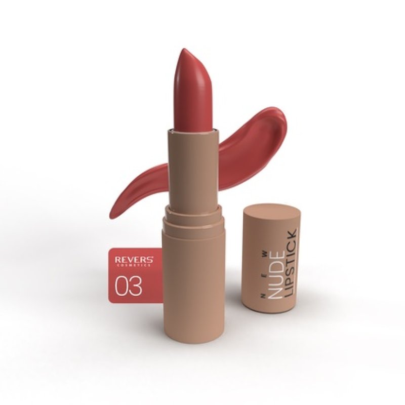 Revers Lip Stick New Nude Satin Lips 03 A Luxurious Satin Finish Lip Stick In A Nude Shade