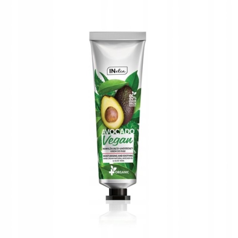Inelia Organic Hand Cream Vegan Avocado 100ml