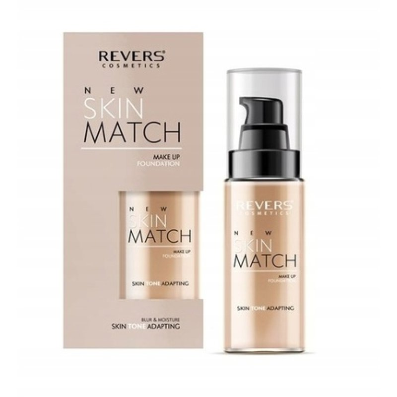 Revers Skin Matte Foundation Blur & Moisture Skin Tone Adapting 01