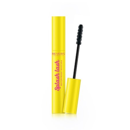 Revers Neon Mascara Waterproof Splash Lash 12ml Black Silicone Brush