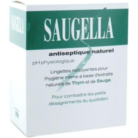 Saugella Antiseptic Wipes - Pack of 10