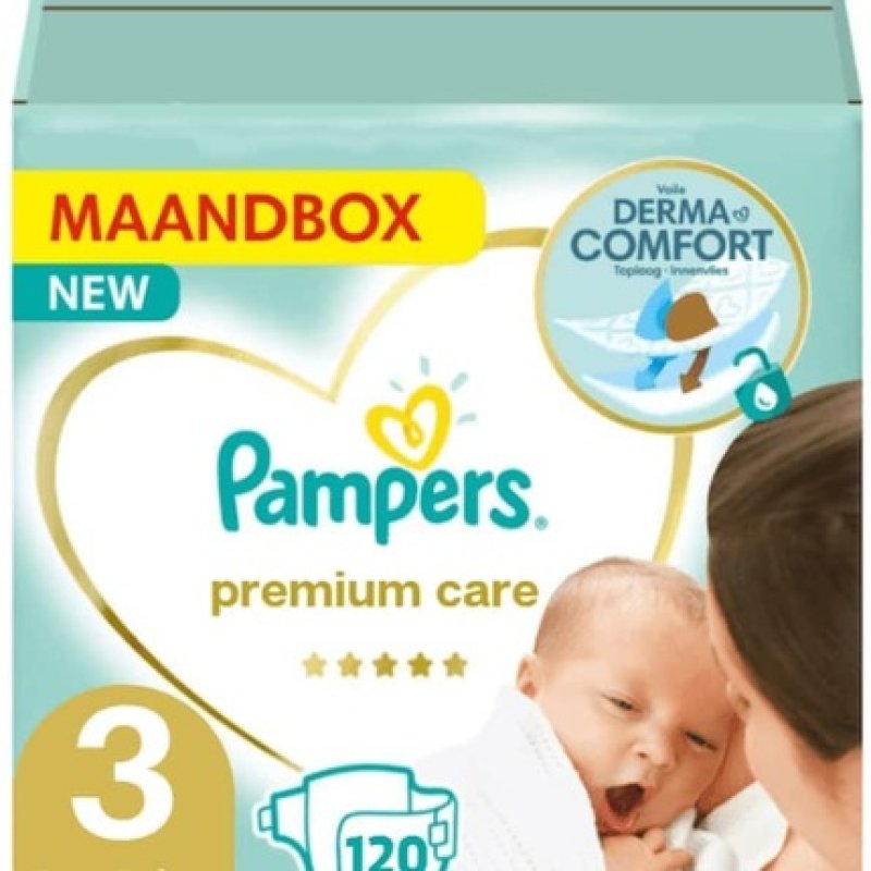 Pampers Pc Mega Box S3 Midi 120 Pcs