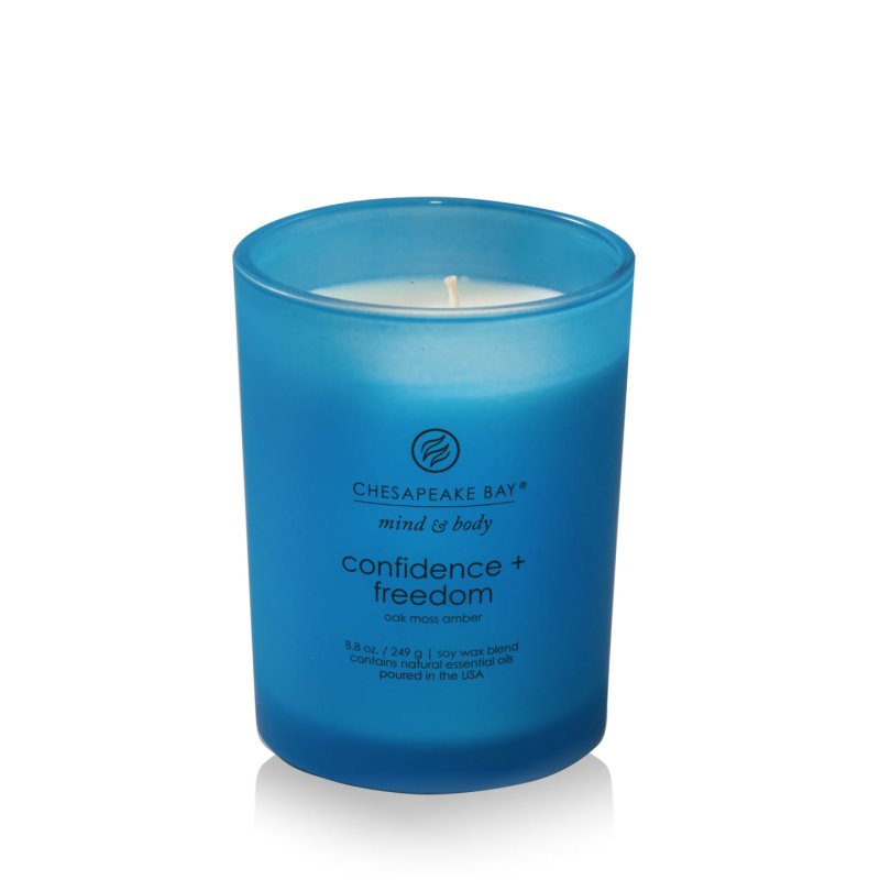 Chesapeake Bay Confidence Freedom Candle Medium Tumbler