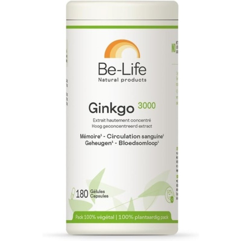 Belife Ginkgo 3000 Dietary Supplement for Memory Support