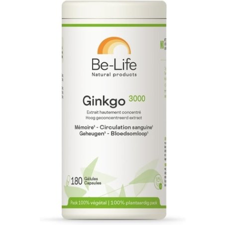 Belife Ginkgo 3000 Dietary Supplement for Memory Support